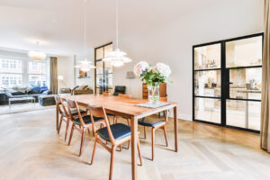 Double door Crittall 20mm transoms